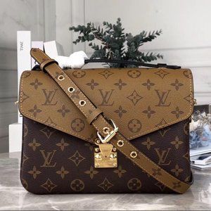 LV Pochette Metis Tan